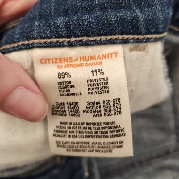Citizens of Humanity women's jean shorts in size 26 - Picture 7 of 11